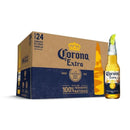 Pack 2cx de Cerveja Corona Extra Long Neck 330ml (48 unidades) - Balde Gelo Corona Extra Com Abridor De Garrafa