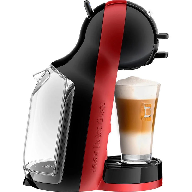 Cafeteira Expresso Arno Dolce Gusto Mini Me Vermelha e Preta + 48 cápsulas
