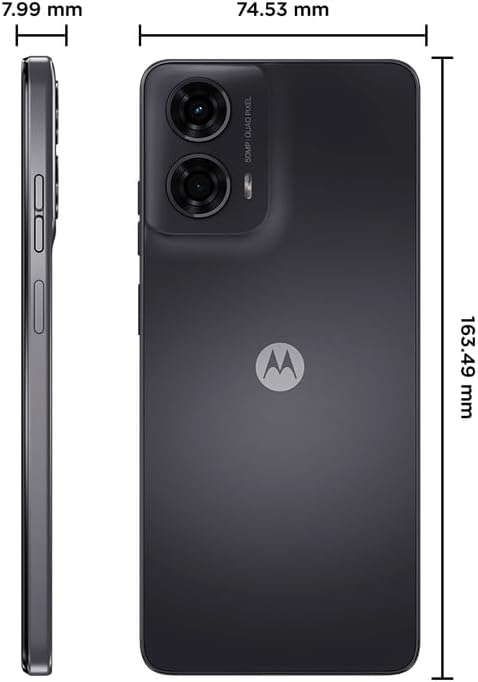 Smartphone Motorola Moto G24 8GB RAM Boost* 128GB Grafite