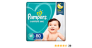 Kit 4 Pacotes Fraldas Descartáveis Infantil Pampers Confort Sec 🔥 Todos Tamanhos