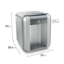 Purificador Electrolux Água Gelada, Fria e Natural com Painel Easy Touch Cinza (PE11X)