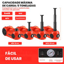 Kit Macaco Elétrico Multifuncional 3 em 1 com Chave de Impacto, Compressor de Ar e Luz LED + BRINDE (Kit limpeza automotiva)