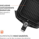 Fritadeira Sem Óleo Air Fryer 5L, Mondial, Preto/Inox, 1900W, BVOLT - AFN-50-BI (
