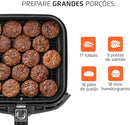 Fritadeira Sem Óleo Air Fryer 5L, Mondial, Preto/Inox, 1900W, BVOLT - AFN-50-BI