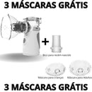 Inalador Nebulizador Portátil Polo +BRINDE [3 Máscaras Grátis] 🎁