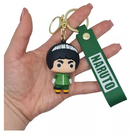 Chaveiro Anime Naruto Shippuden - Rock Lee Figura Ação