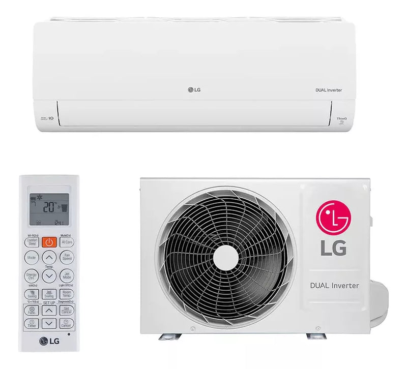LG S3UW12JA31A Ar Condicionado Hi Wall LG Dual Inverter Voice 12.000 Btus QeF 220v R-32