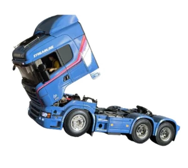 Caminhão Scania S540 6X4 Miniatura Realista de Controle Remoto + Carreta de Brinde (OFERTA DIA DOS PAIS)