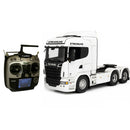 Caminhão Scania S540 6X4 Miniatura Realista de Controle Remoto + Carreta de Brinde (OFERTA DIA DOS PAIS)