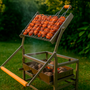 Churrasqueira com Grelha Giratória 360° | Queima de Estoque