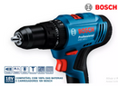 Parafusadeira E Furadeira De Impacto Bosch A Bateria 18v Maleta - Gsb 183-li Com Kit Brocas Buchas E Bits 300 Peças