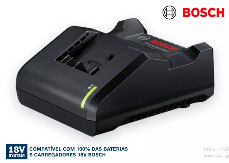 Parafusadeira E Furadeira De Impacto Bosch A Bateria 18v Maleta - Gsb 183-li Com Kit Brocas Buchas E Bits 300 Peças