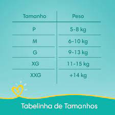 Kit 4 Pacotes Fraldas Descartáveis Infantil Pampers Confort Sec 🔥 Todos Tamanhos