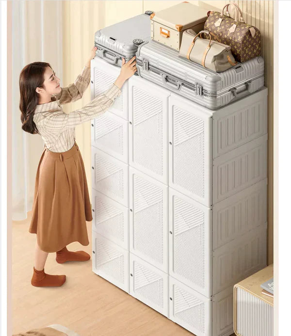 (COMPRE 1 E LEVE 2) Closet-Roupa Dobrável Inteligente LP