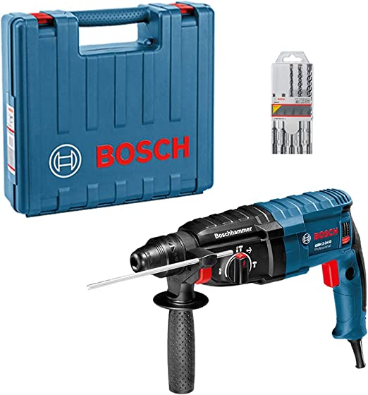 Bosch Martelete Perfurador Gbh 2-24 D 820W 220V Com 5 Brocas E Maleta